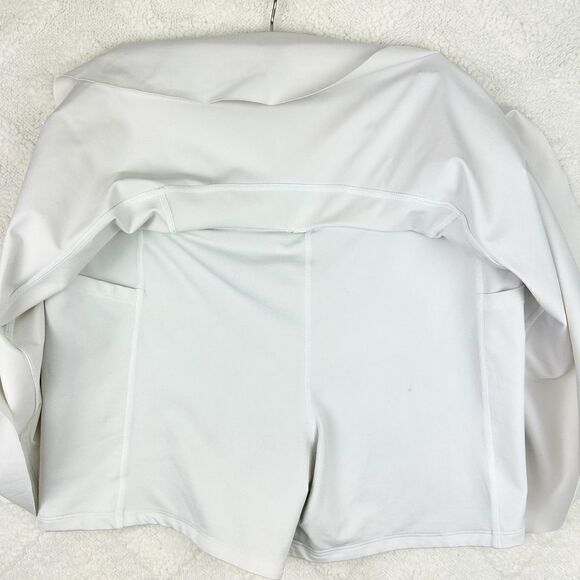 Athleta Ace Tennis Skort 13.5" Size 1X Bright White Golf Athletic Running - Picture 10 of 13